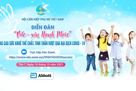 Diễn đàn “Vaccine hạnh phúc”.