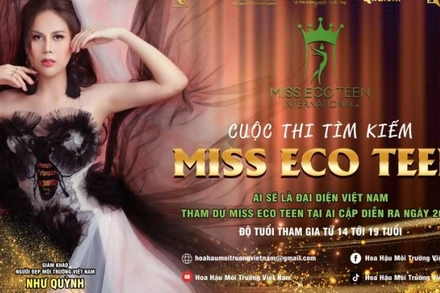 Tìm kiếm gương mặt đại diện Việt Nam tham dự cuộc thi "Miss Eco Teen International"