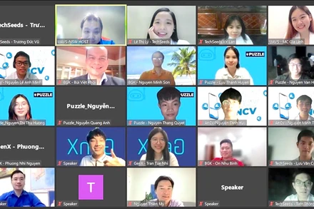 Đêm chung kết được tổ chức trực tuyến chiều tối ngày 3/10