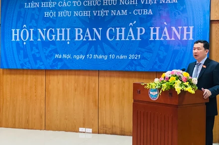 Đồng chí Vũ Hải Hà bày tỏ vui mừng và vinh dự được đón nhận trọng trách mới.