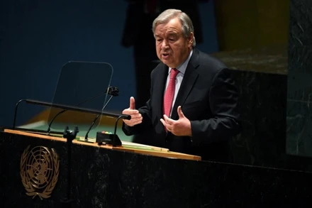 Tổng Thư ký Liên hợp quốc Antonio Guterres. (Ảnh: Reuters)