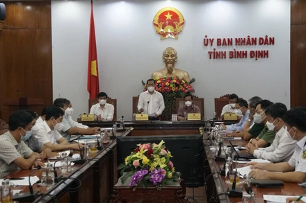 Quang cảnh cuộc họp.