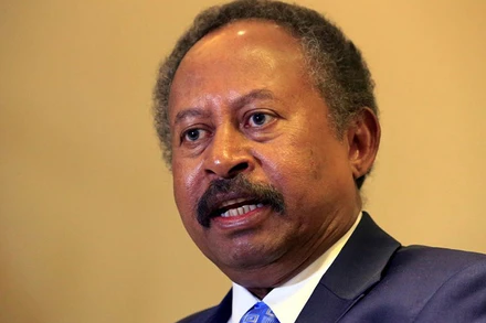 Thủ tướng Sudan Abdalla Hamdok trong một cuộc phỏng vấn hồi tháng 8/2019. (Ảnh Reuters)
