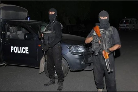 Lực lượng CTD canh gác tại Balochistan.