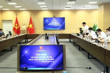 Toàn cảnh Tọa đàm.