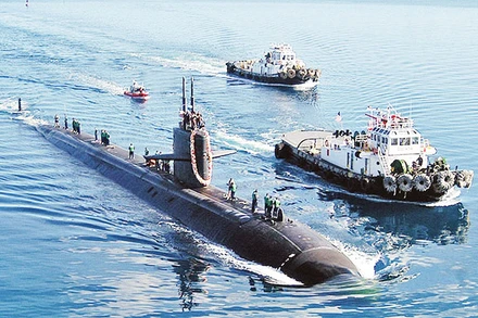 Australia sẽ trở thành nước phi hạt nhân duy nhất trên thế giới có tàu ngầm hạt nhân. Ảnh: GETTY/HẢI QUÂN AUSTRALIA