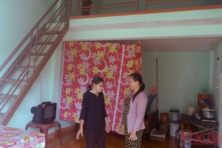 Được hỗ trợ xây nhà ở kiên cố, các hộ nghèo Quảng Ngãi an tâm mỗi khi mùa mưa bão đến.