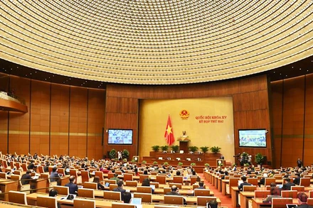 Khai mạc Kỳ họp thứ 2, Quốc hội khóa XV (Ảnh: DUY LINH)