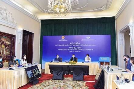 Toàn cảnh buổi Hội thảo. (Ảnh: Báo TGVN)