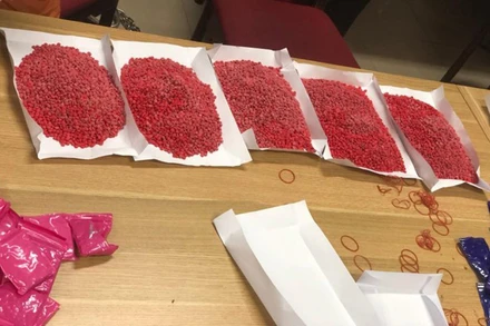 Hàng chục nghìn viên ma túy tổng hợp bị lực lượng Công an phát hiện và thu giữ.