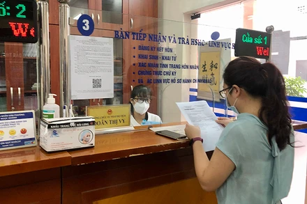 Chức danh cán bộ tư pháp là vị trí công tác được định kỳ chuyển đổi. (Ảnh: Ngọc Trâm)