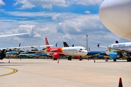 Các hãng bay trong nước đã sẵn sàng cất cánh trở lại mạng bay nội địa. (Ảnh: Cục Hàng không Việt Nam)