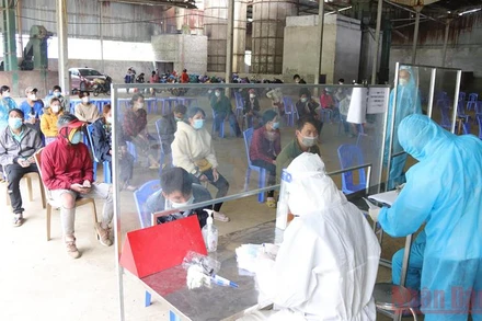 Người về Sơn La đều được xét nghiệm miễn phí Covid-19.