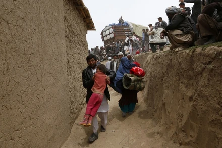 Người tị nạn Afghanistan. (Ảnh: Reuters)