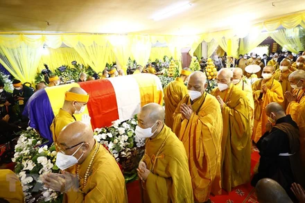 Hình ảnh Lễ truy điệu Đại lão Hòa thượng Thích Phổ Tuệ
