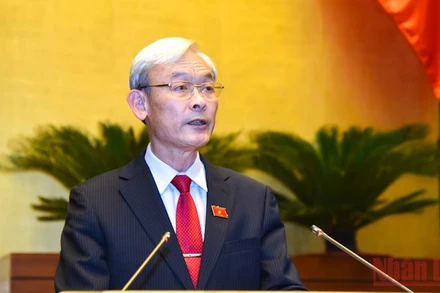 Chủ nhiệm Ủy ban Tài chính - Ngân sách của Quốc hội Nguyễn Phú Cường. Ảnh: Duy Linh