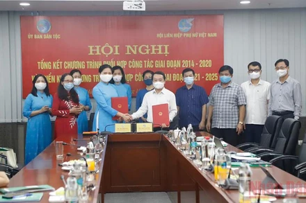 Lễ ký kết Chương trình phối hợp công tác giai đoạn 2021-2025 giữa 2 cơ quan.