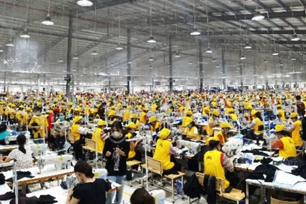 Sản xuất tại Công ty may An Hưng (Nghệ An).