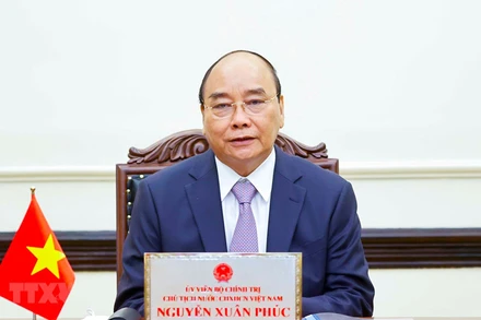 Chủ tịch nước Nguyễn Xuân Phúc. (Ảnh: Thống Nhất/TTXVN)