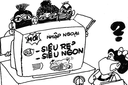 Cảnh giác với thực phẩm nhập khẩu giá rẻ