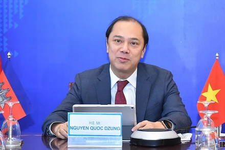 Thứ trưởng Ngoại giao Nguyễn Quốc Dũng. (Ảnh: Báo Thế giới và Việt Nam)