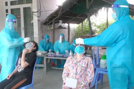 Sóc Trăng đang tích cực sàng lọc F0 nhằm tránh lây lan trong cộng đồng.