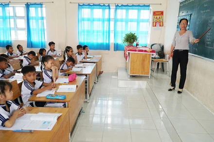 Dạy và học vẫn diễn ra bình thường ở Sóc Trăng sau kỳ nghỉ lễ.