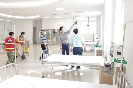 Hà Nam thiết lập bệnh viện dã chiến trong 24 giờ
