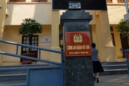 Trụ sở Công an quận Đồ Sơn.