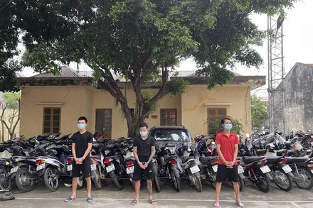 Ba đối tượng cho vay lấy lãi ​nặng trong giao dịch dân sự bị bắt giữ.