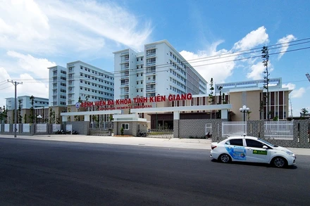 Cơ sở mới của Bệnh viện đa khoa tỉnh Kiên Giang.