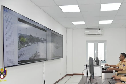 Cục Cảnh sát giao thông khuyến cáo, người dân cần cảnh giác trước các đối tượng lợi dụng “phạt nguội” vi phạm giao thông để lừa đảo. (Ảnh: Cục CSGT)