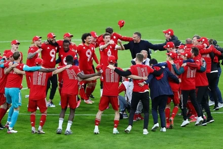 Bayern đăng quang ngôi vô địch Bundesliga sớm trước hai vòng đấu. (Ảnh: FC Bayern Munich)
