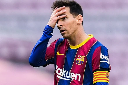 Messi rời Barca để hồi hương sớm, trong khi hợp đồng với Barca sắp hết hạn. (Ảnh: Getty Images)