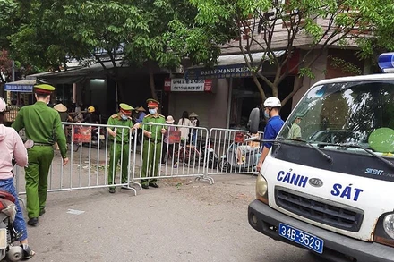 Chợ Tân Kim ở TP Hải Dương bị tạm dừng hoạt động vì liên quan đến người nhiễm Covid-19.