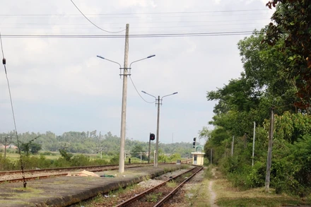 Hiện trường vụ tai nạn.