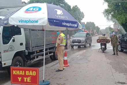 Từ 0 giờ ngày 27-5, Thái Nguyên kiểm soát chặt chẽ người ra, vào tỉnh. 