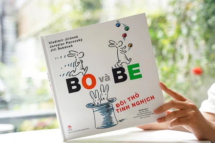 Cuốn "Bo và Be, đôi thỏ tinh nghịch".