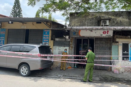 Công an TP Hải Dương điều tra, truy vết các hộ dân khu vực xóm Gốc Mít.