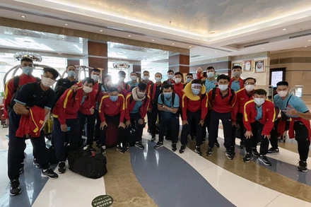 Đội tuyển Futsal Việt Nam đã tới Dubai.