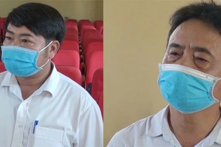 Hai bị can bị khởi tố, bắt tạm giam.