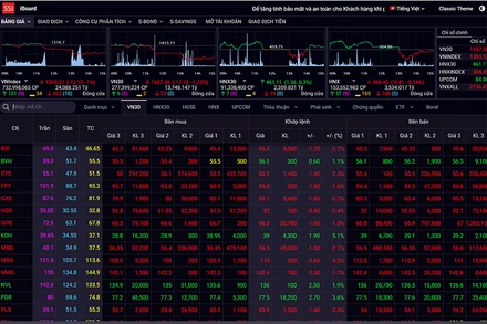Sau sáu phiên tăng liên tiếp, VN-Index giảm hơn 13 điểm