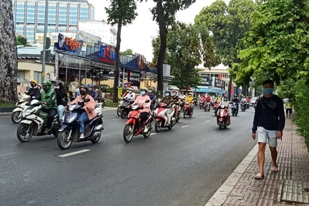 TP Hồ Chí Minh tiếp tục thực hiện giãn cách xã hội từ 0 giờ ngày 31-5. (Ảnh minh họa)