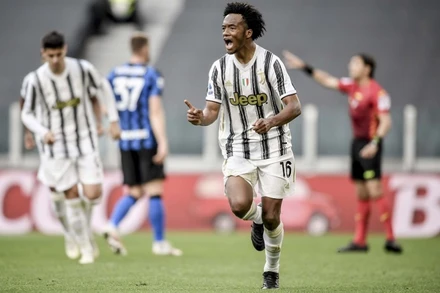 Juan Cuadrado lập cú đúp trong chiến thắng quan trọng của Juventus. (Ảnh: Juventus FC)
