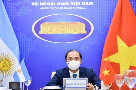 Thứ trưởng Ngoại giao Nguyễn Quốc Dũng. (Ảnh: Bộ Ngoại giao)