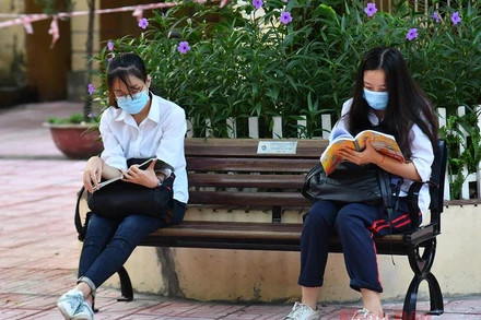 Học sinh Hà Nội (Ảnh: THUỶ NGUYÊN)