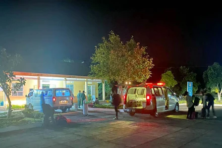 Các trường hợp F1 được cách ly tập trung tại Trung đoàn 994, BCH Quân sự tỉnh Lâm Đồng đóng tại huyện Đức Trọng (Ảnh: An Nhiên).