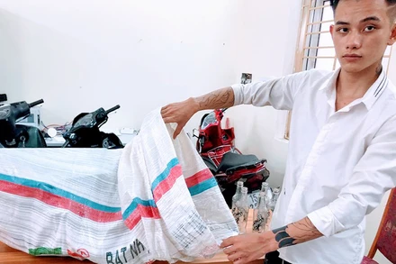 Tang vật vụ việc được thu giữ. (Ảnh do công an cung cấp)