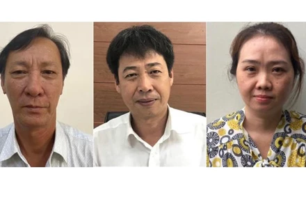 Các bị can vừa bị cơ quan Cảnh sát điều tra Bộ Công an khởi tố.