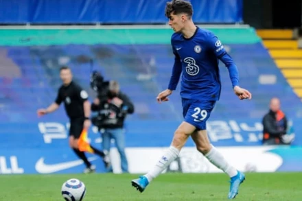 K. Havertz là tác giả của cả hai bàn thắng cho Chelsea.
